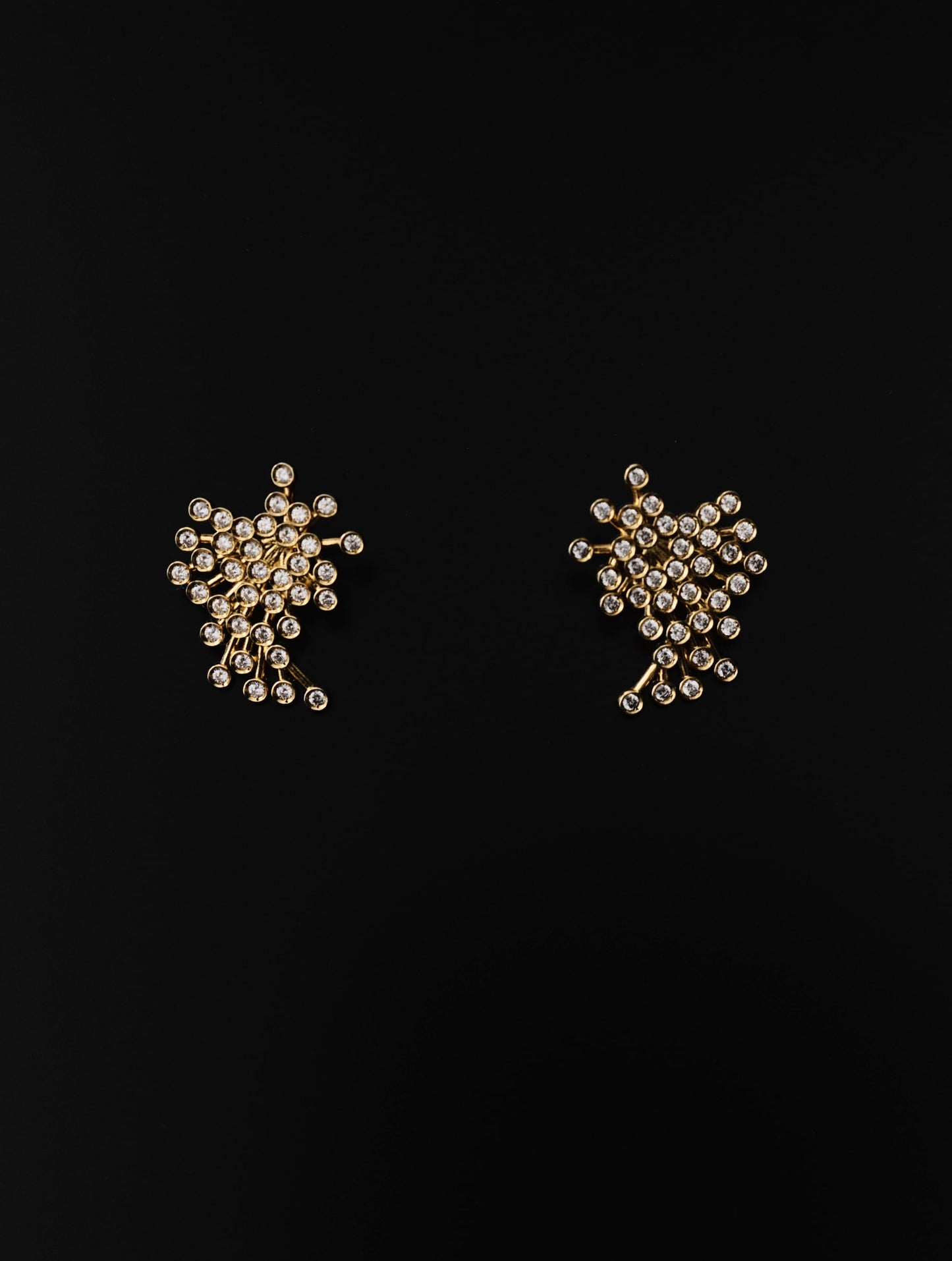 Flora Earring, Gold