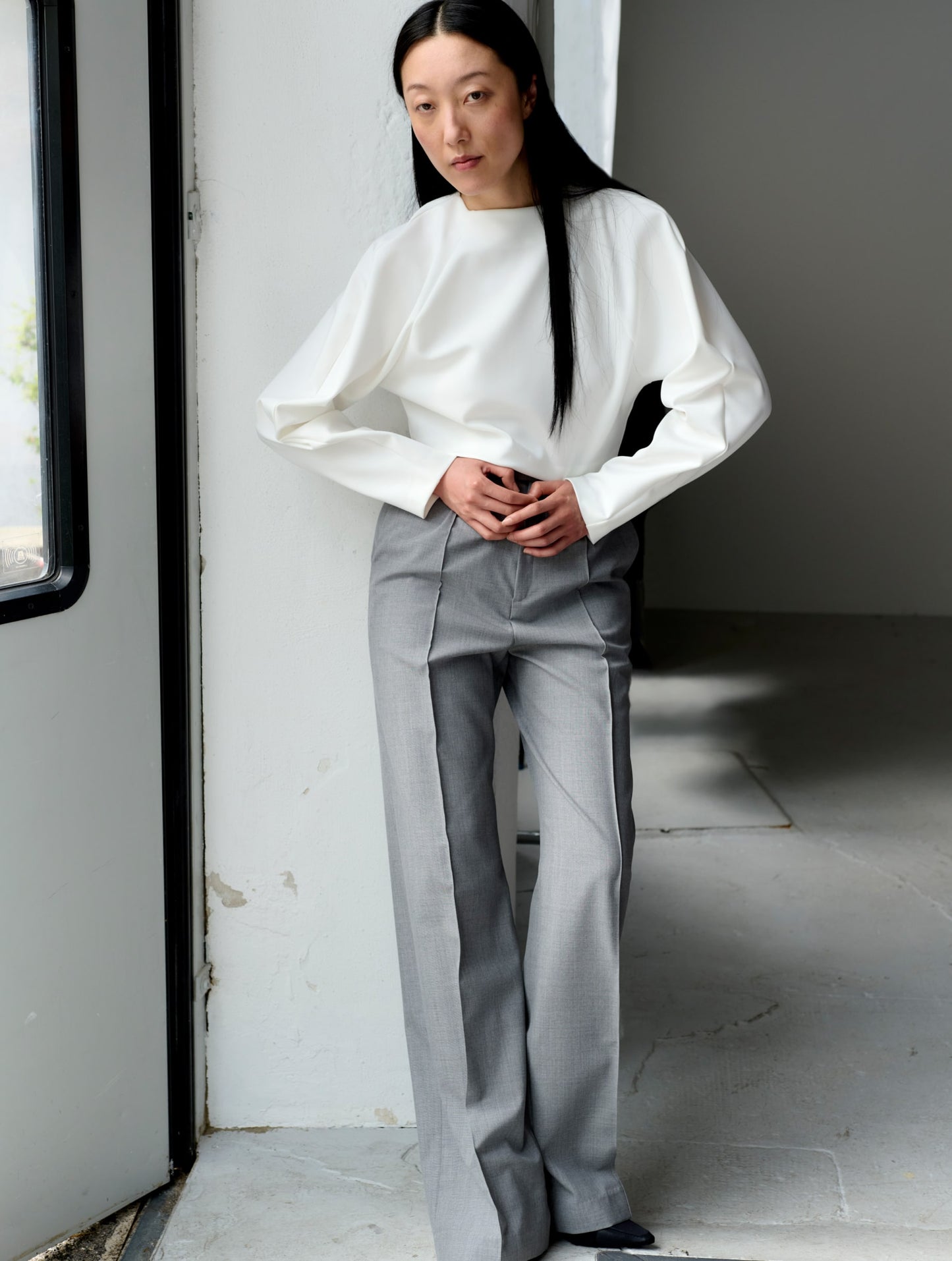 Tailored Pants, Grey