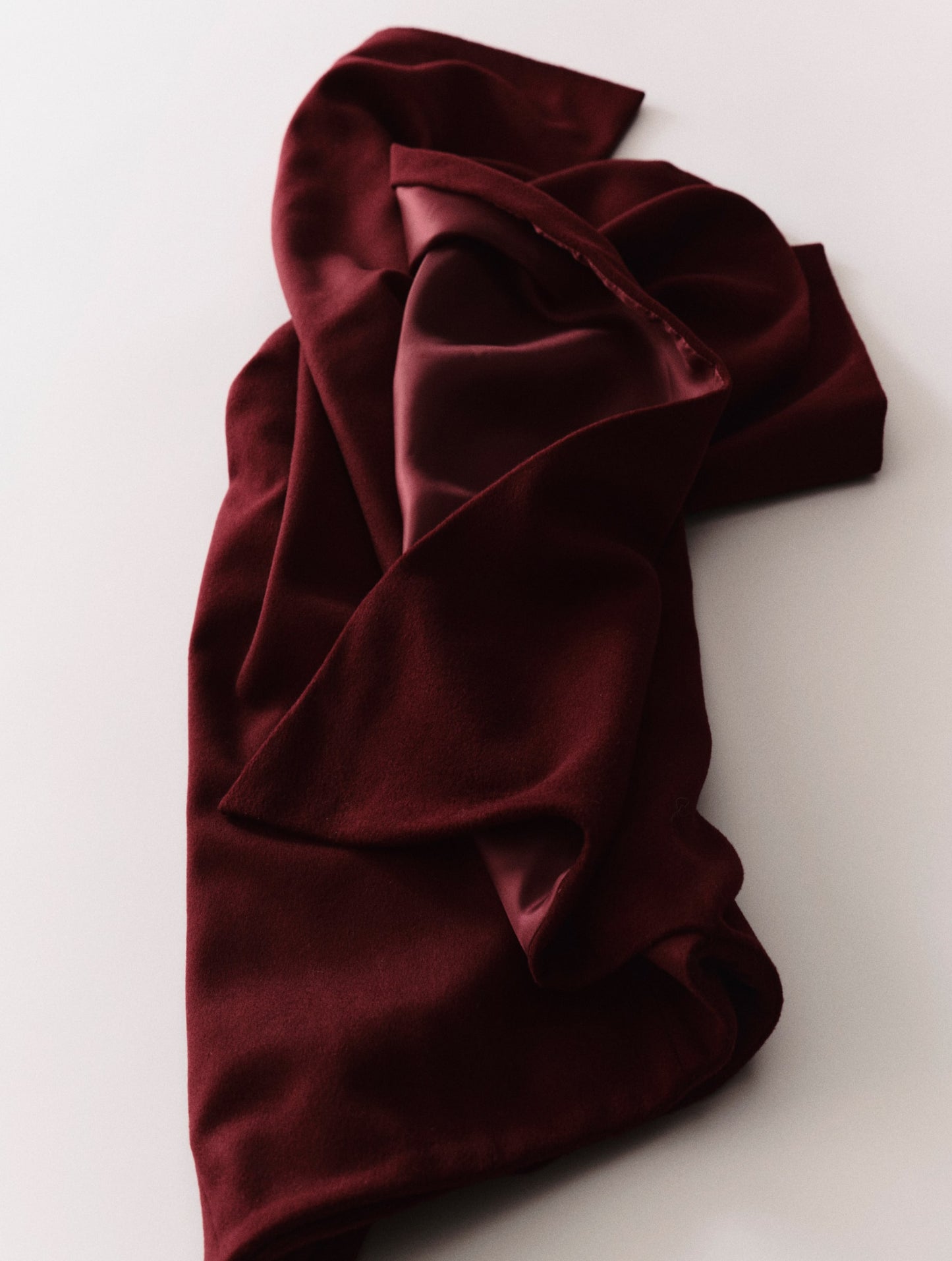 Cashmere Skirt, Bordeaux