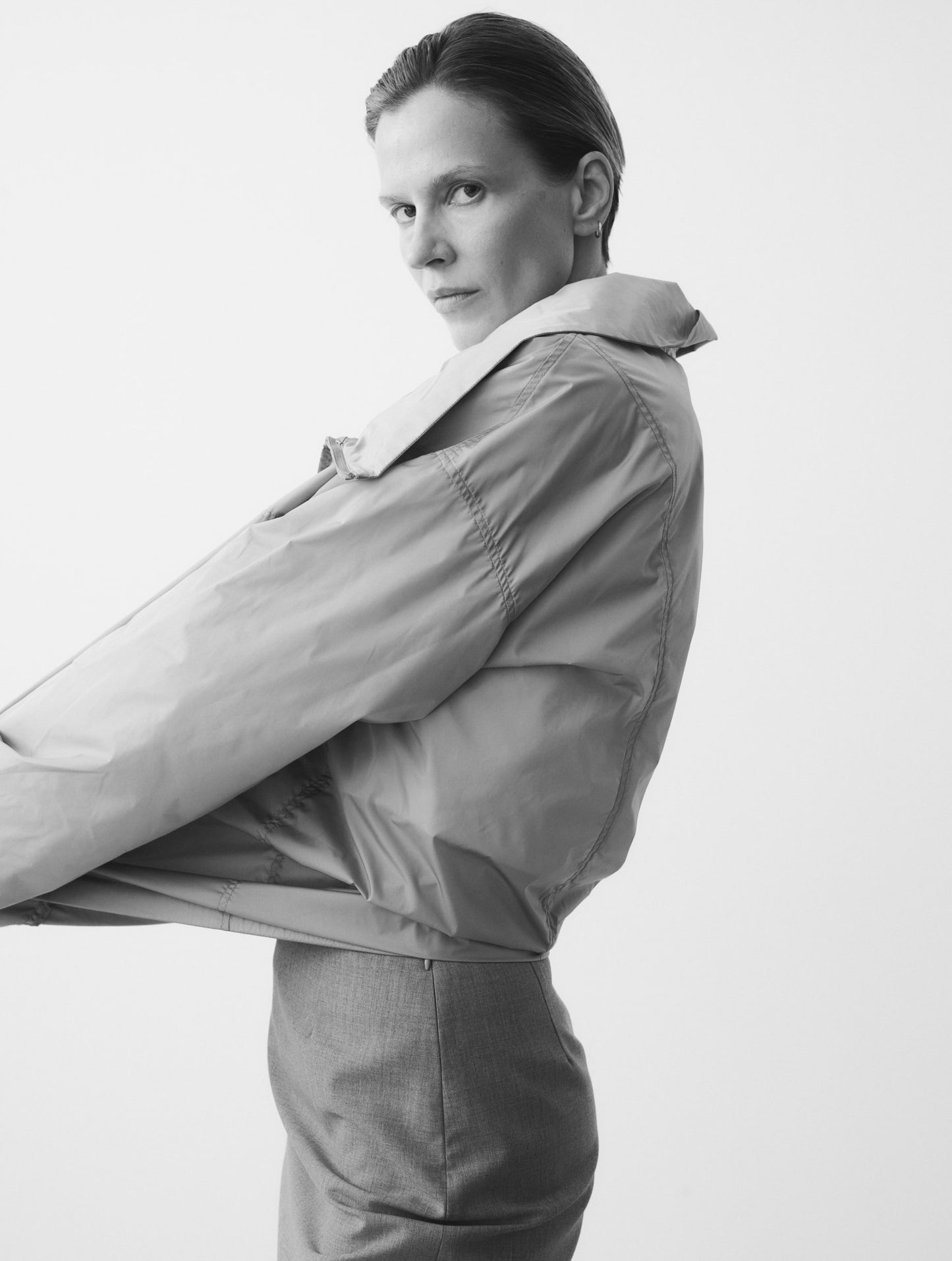 Tracksuit Jacket, Grey