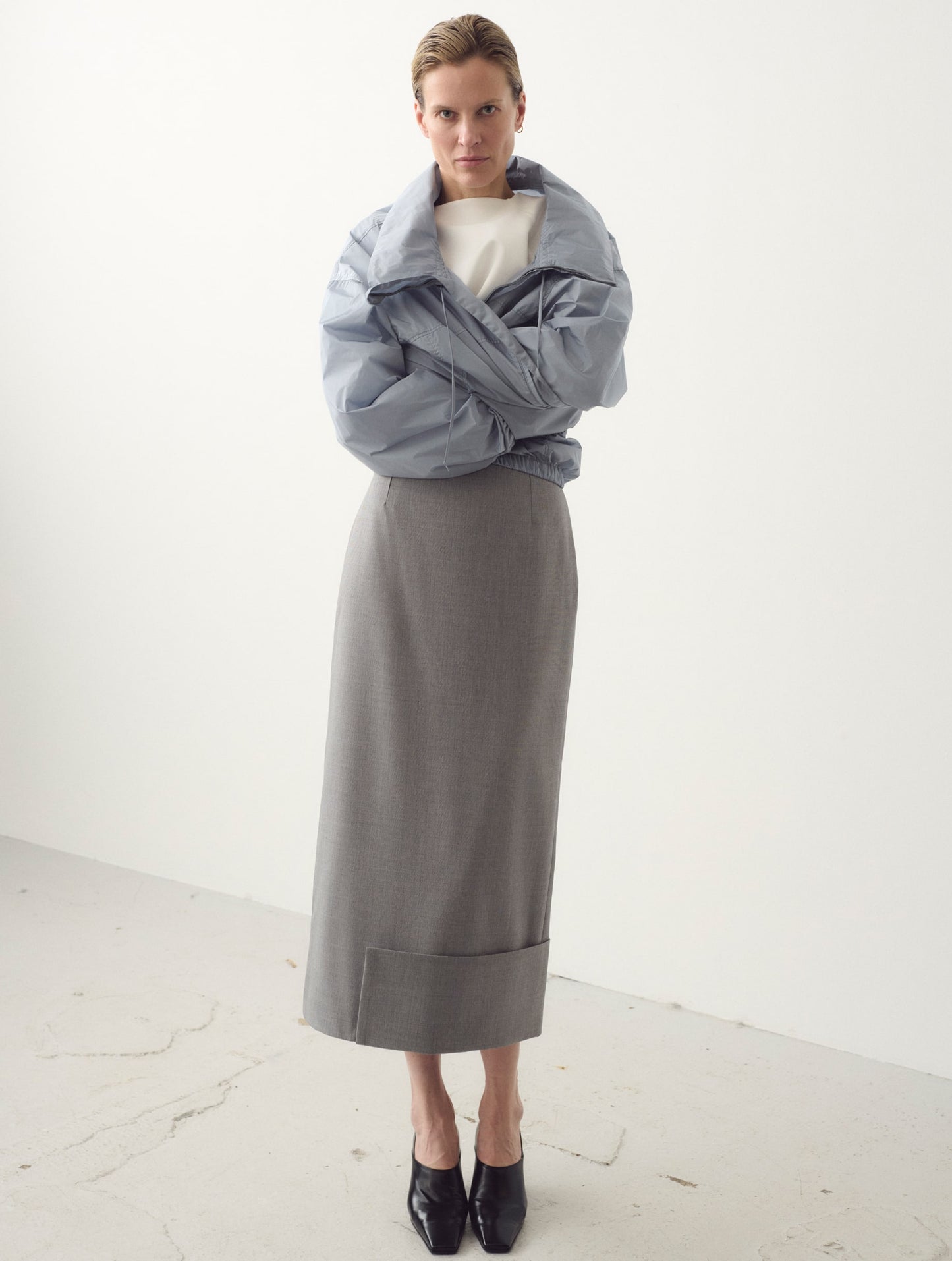 Tracksuit Jacket, Grey