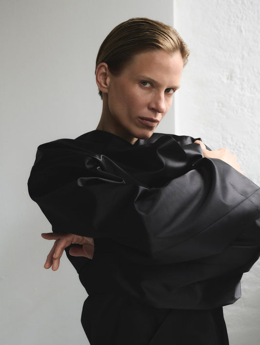 Oversized Coat, Black