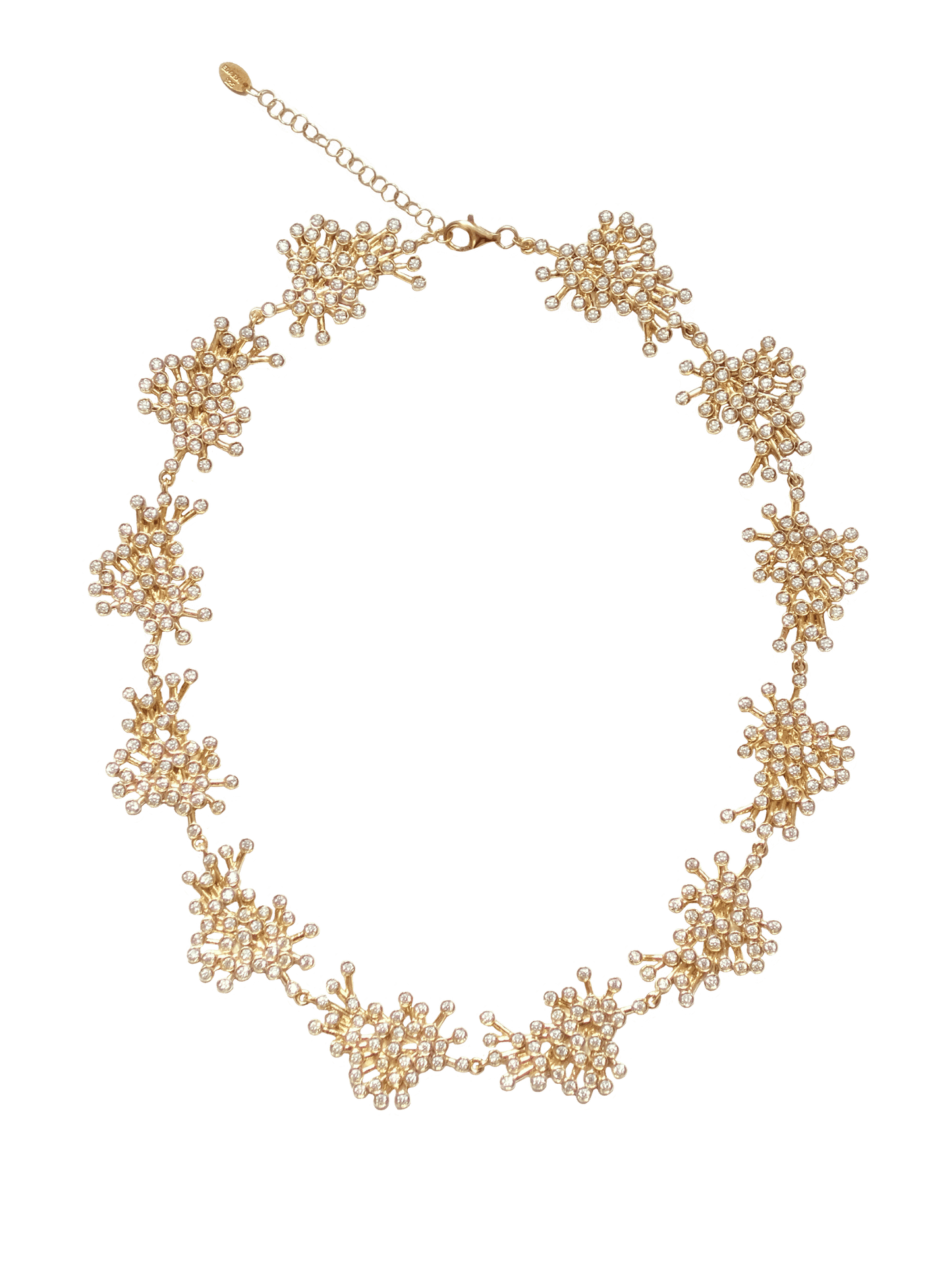 Flora Necklace, Gold