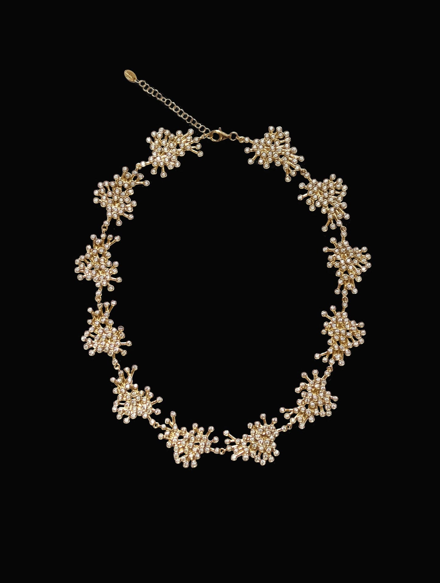 Flora Necklace, Gold