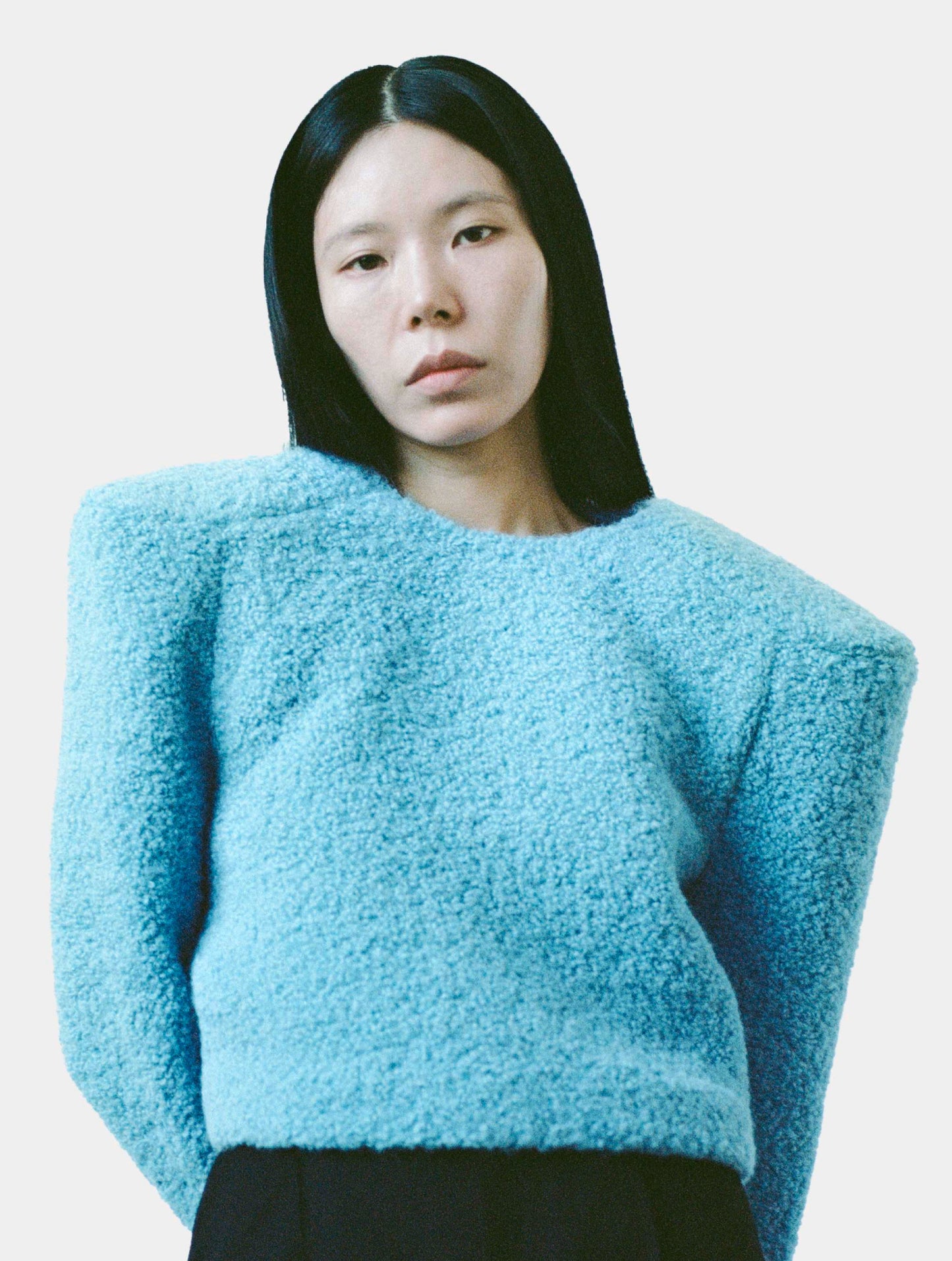 Wool Jumper, Blue