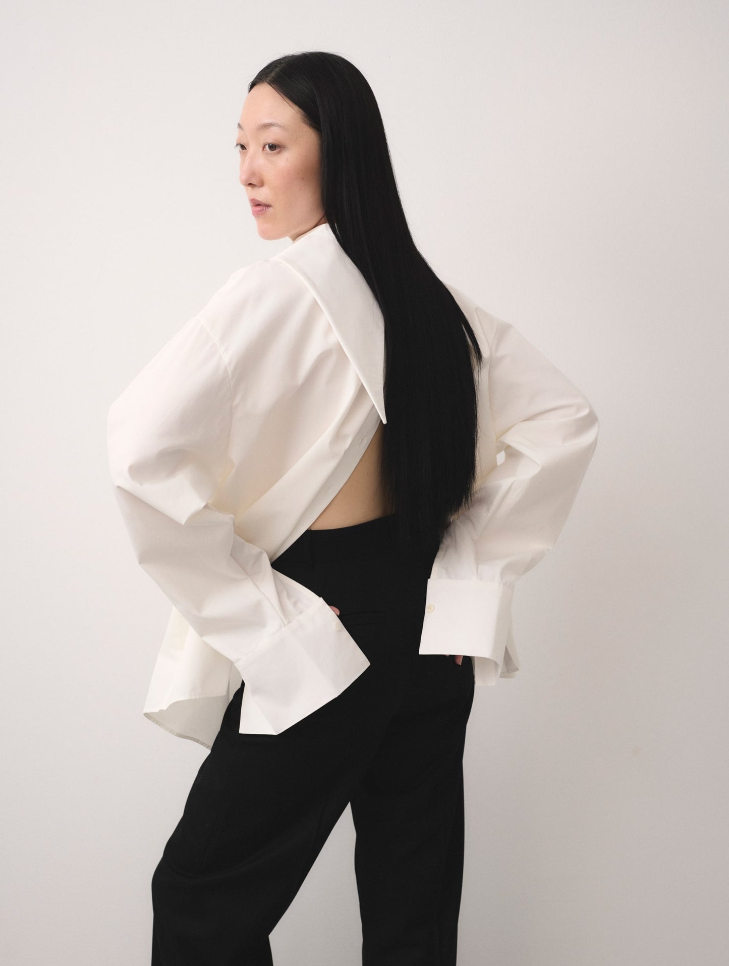 Oversized Blouse, White