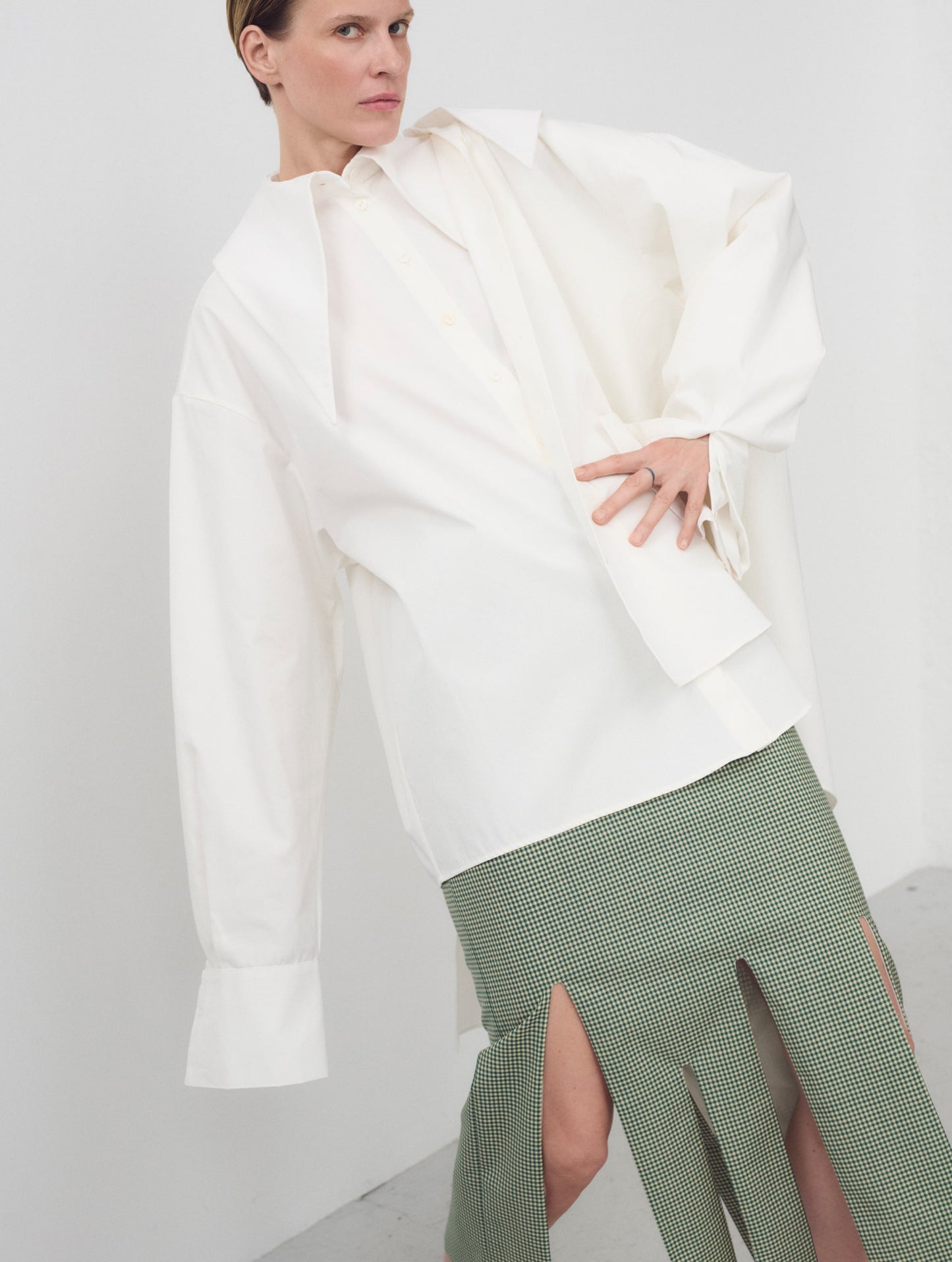 Oversized Blouse, White