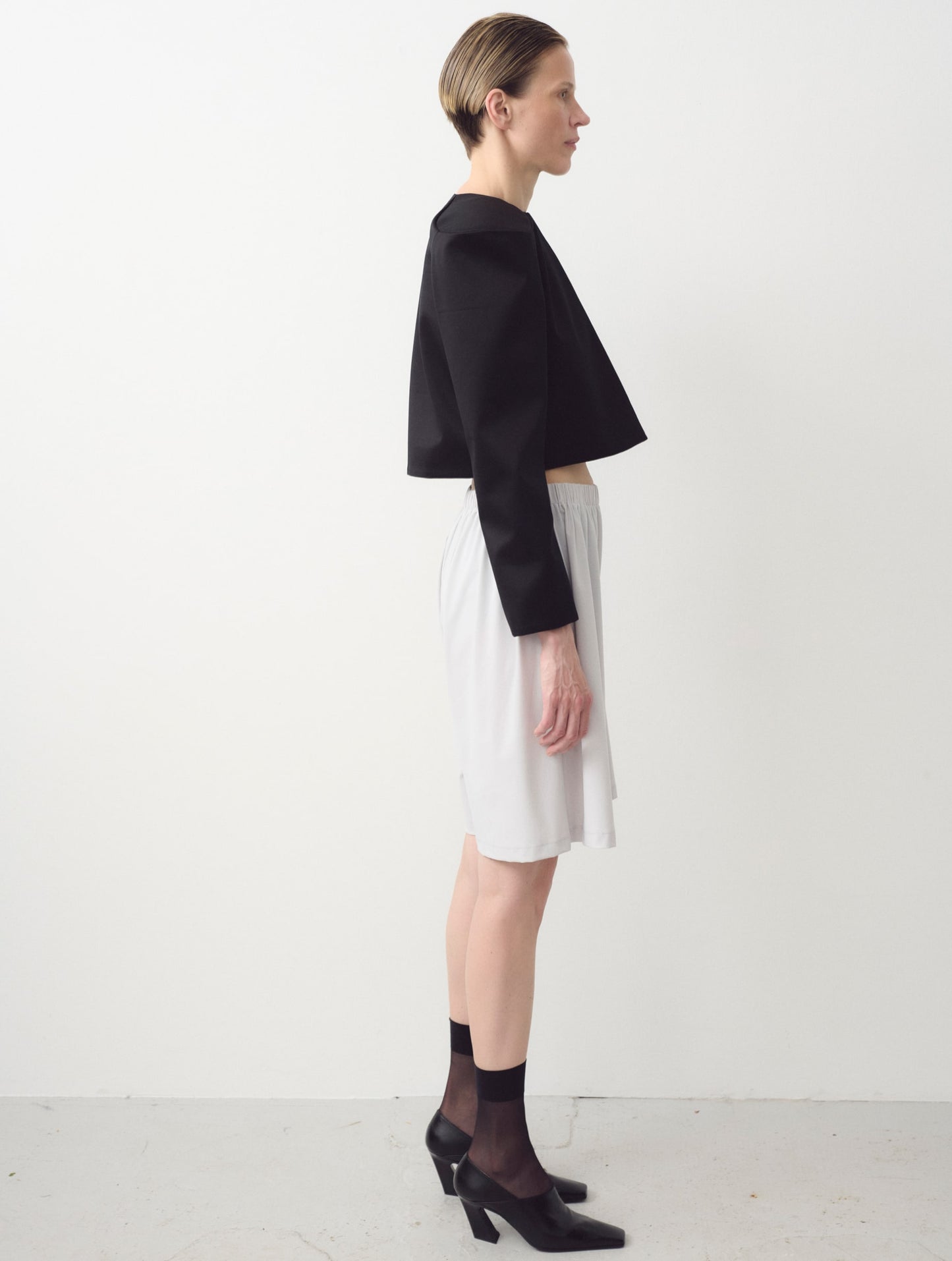 Elastic Shorts, Grey