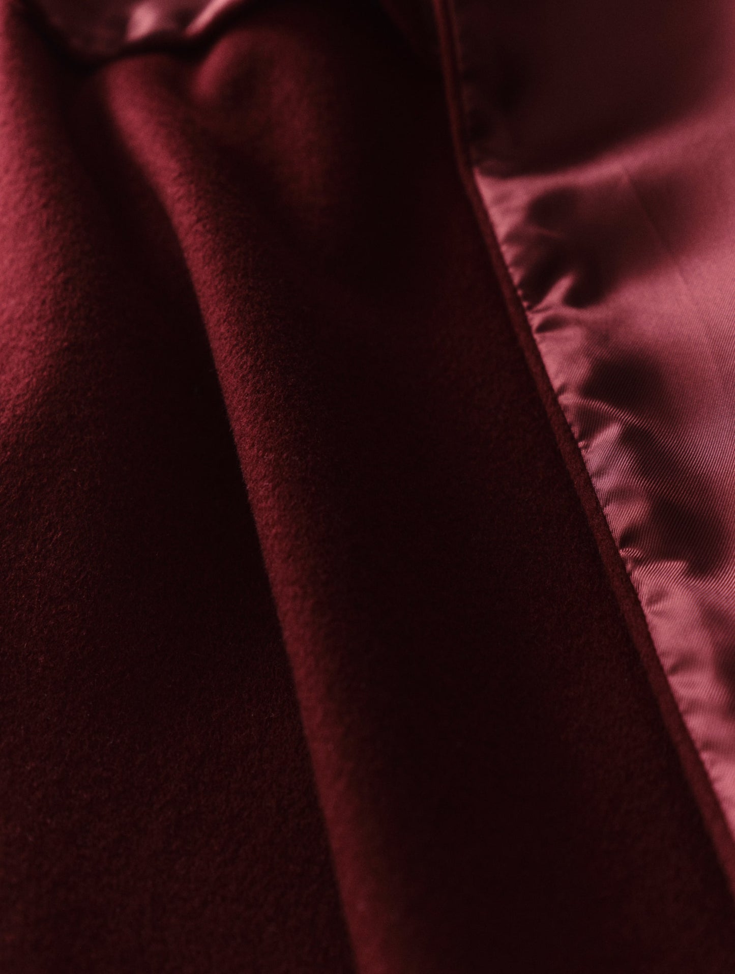 Cashmere Skirt, Bordeaux