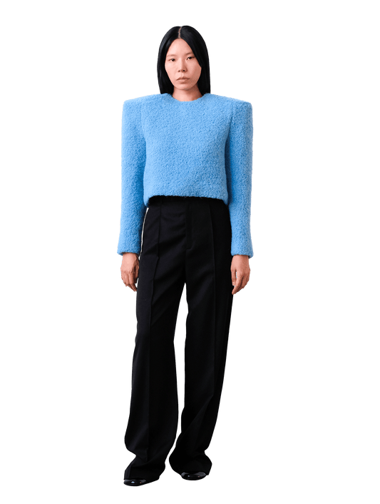 Wool Jumper, Blue