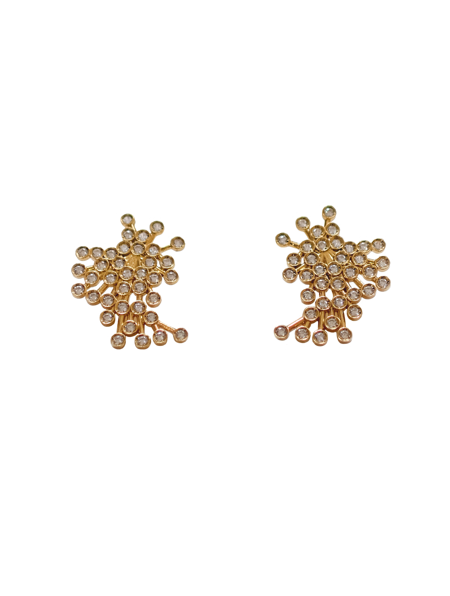 Flora Earring, Gold