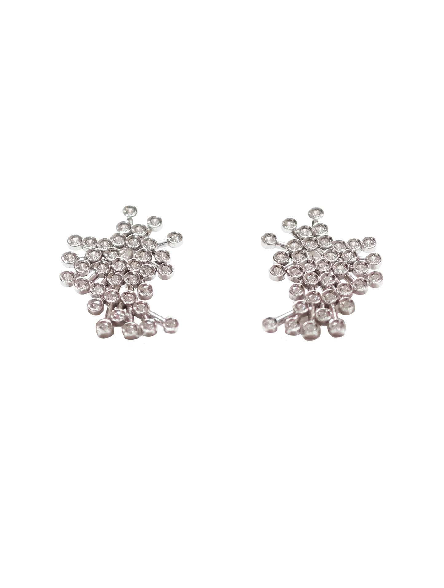 Flora Earring, Silver